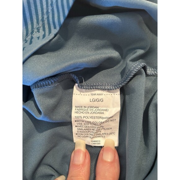 Under Armour Mens Teal Shirt Athletic S/S Tech Tee Size Large - EUC - Picture 4 of 4